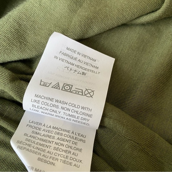 ❤️ NWT J. Crew Wrap and Tie Top - Olive - Small - Style H6782 - Picture 9 of 10